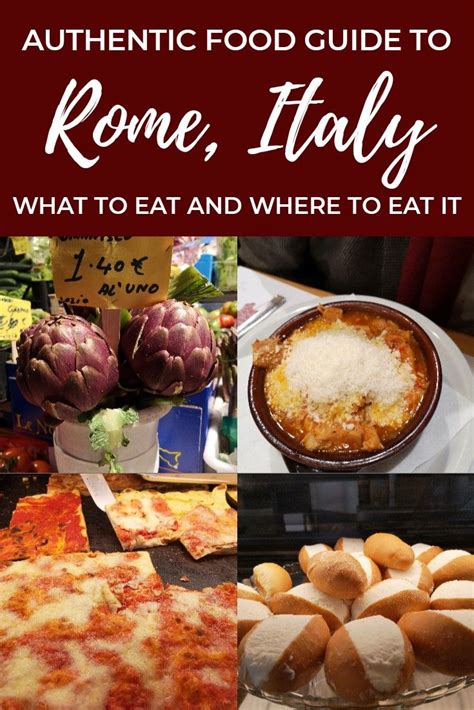 What to eat in rome delicious rome food guide – Artofit