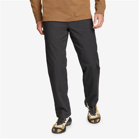 Men's Snowcat Fleece-lined Canvas Pants | Eddie Bauer