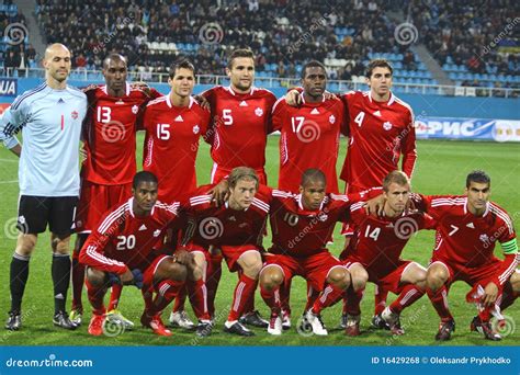 Canada National Soccer Team Editorial Stock Photo - Image of ...