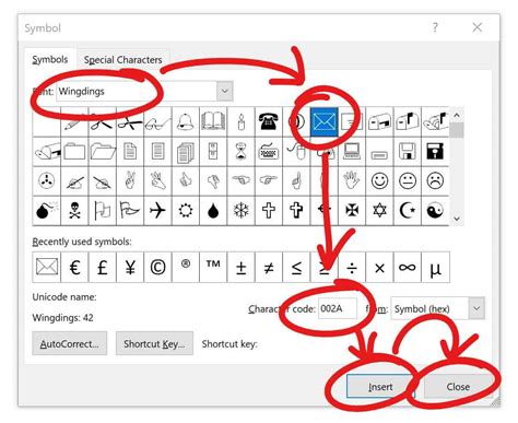 Symbols for word documents - holdenstrong