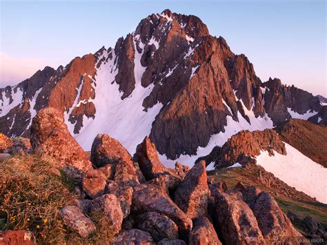 Mt. Sneffels Sunset | San Juan Mountains, Colorado | Mountain ...