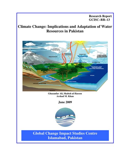 (PDF) Climate Change: Implications and Adaptation of Water Resources in ...