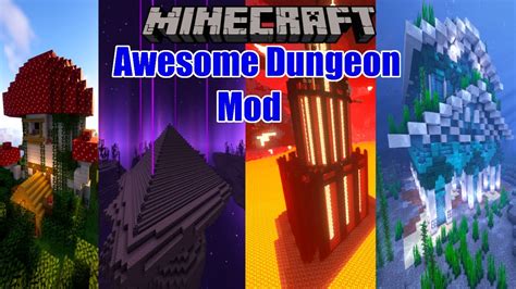 Neue Dungeons in Minecraft / Awesome Dungeon Mod - Minecraft Mod Tutorial #8 - YouTube