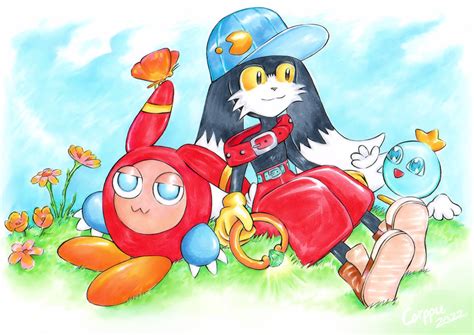 Relaxing Afternoon ~ Klonoa Fan Art by Corppu on DeviantArt