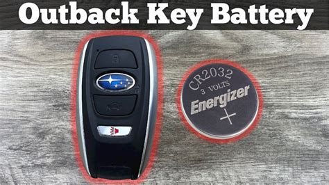 2016 Subaru Outback Key Fob Replacement