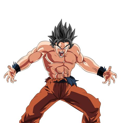 Goku's New Transformation Render by nourssj3 on DeviantArt