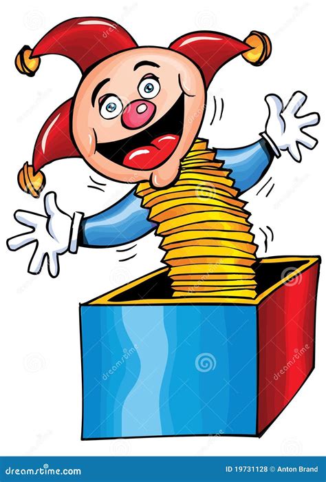 Cartoon Jack In The Box Royalty Free Stock Photos - Image: 19731128