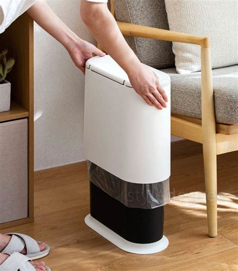 Futura Slim Dustbin | Kitchen & Bathroom Trash Bin | Style Degree