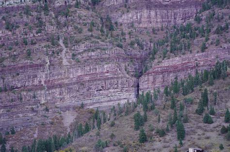 Cascade Falls - A Waterfall with Mining Relics in Ouray