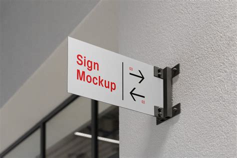 Free Signage Mockups — Mr.Mockup