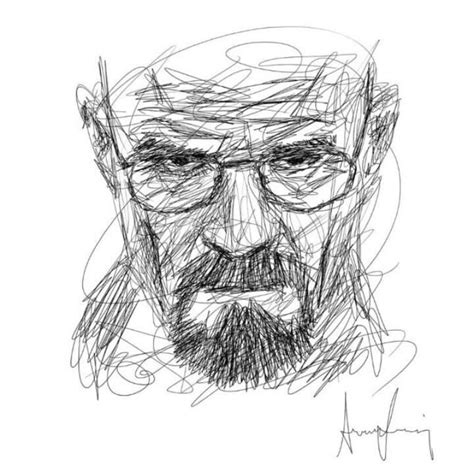 walter white / heisenberg / breaking bad / draw / digital / art ...