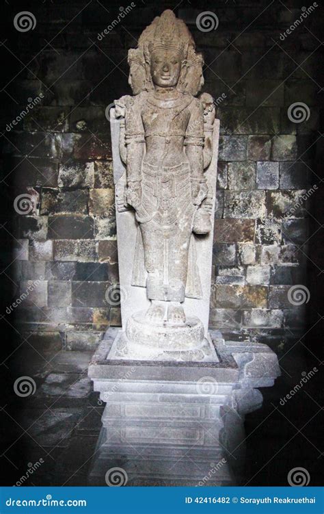 Inside PRAMBANAN temple stock photo. Image of spirituality - 42416482