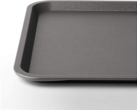 IKEA TILLGANG Grey Plastic Serving Tray (37x29cm) – Set of 5 – BigaMart