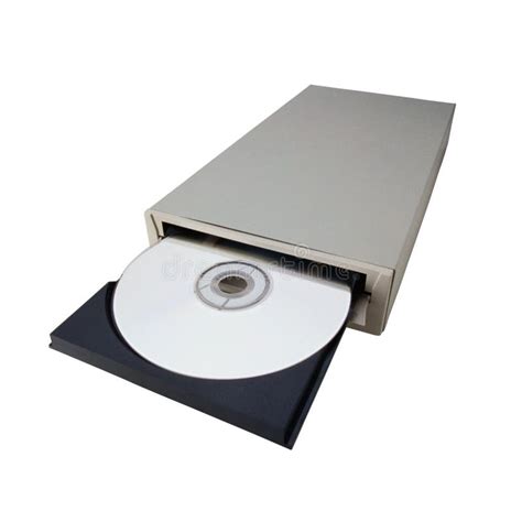 CD ROM Drive Open stock image. Image of cdrom, blank, disk - 5938851