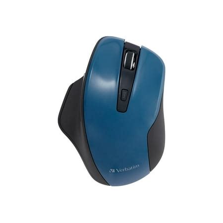 Verbatim Silent Ergonomic Wireless Blue LED Mouse - Mouse - ergonomic ...