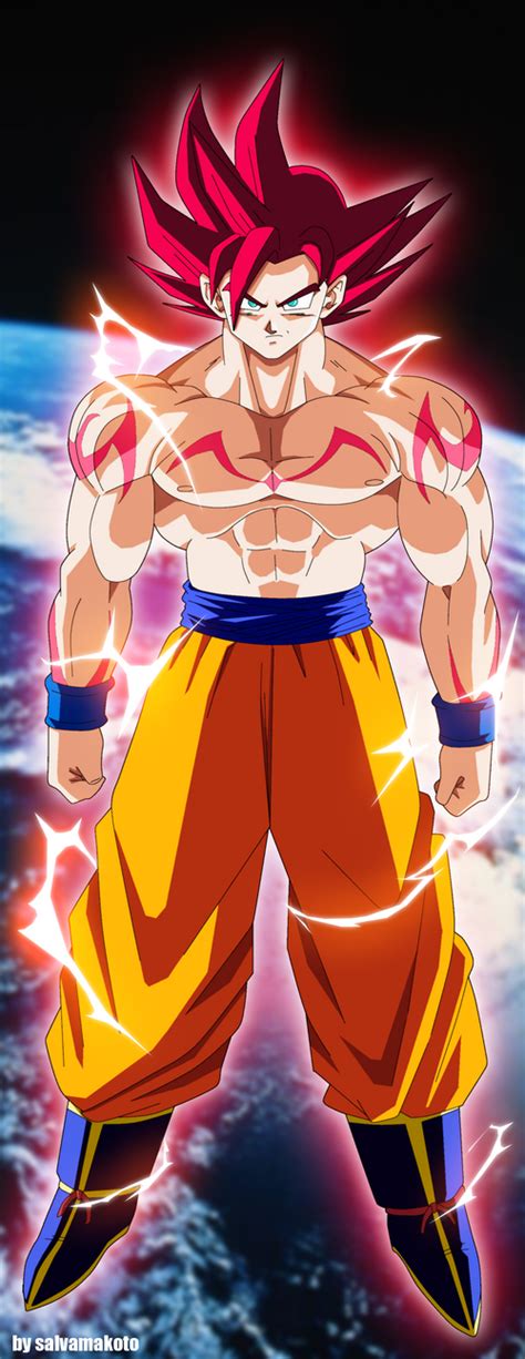 Image - Super Saiyan God Goku.png - Dragon Planet Wiki