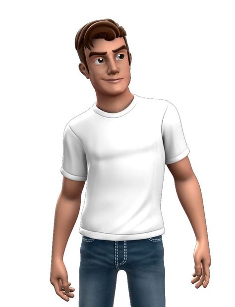 hero cartoon male 3d model | Cartoon man, Model, 3d model