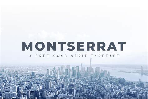 Explore the Beautiful Montserrat Font