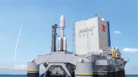 Chinese Startup Orienspace Launches Gravity-1 Rocket in a Bid for Space