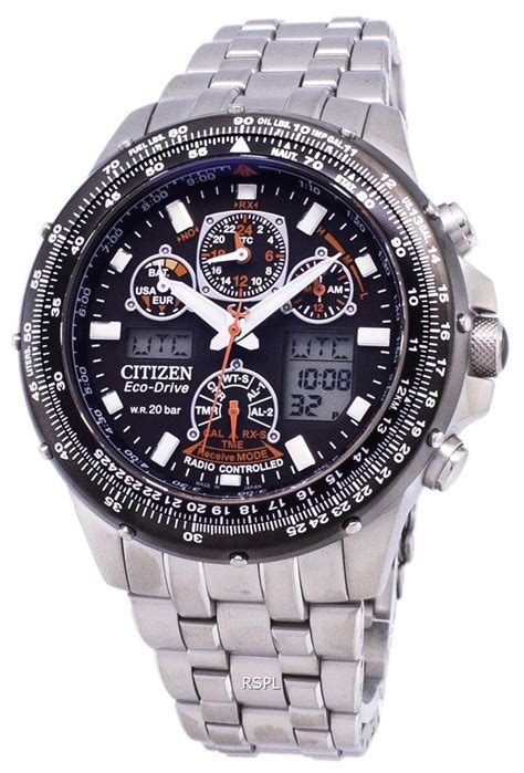 Citizen Promaster Eco-Drive Power Reserve Radio Controlled 200M JY0030-52E Men's Watch ...