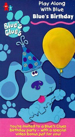 Blue's Birthday (VHS) - Blue's Clues Wiki