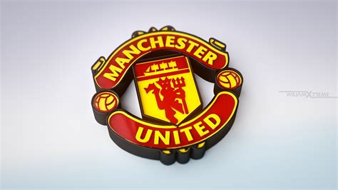 Manchester United 3D Logo Wallpaper,HD Sports Wallpapers,4k Wallpapers ...