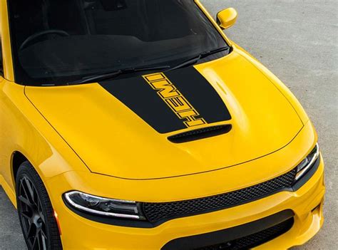 Hood Insert Dodge Charger Hemi Blackout Decal | Dodge charger hemi, Dodge charger, New sports cars