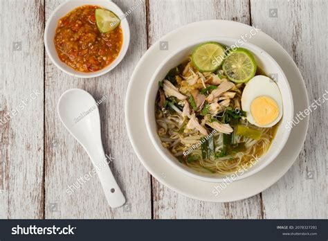 Chicken Soto Soto Ayam Indonesia Soto Stock Photo 2078327281 | Shutterstock