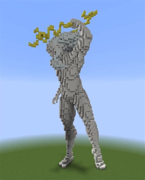 Minecraft Statue Schematic