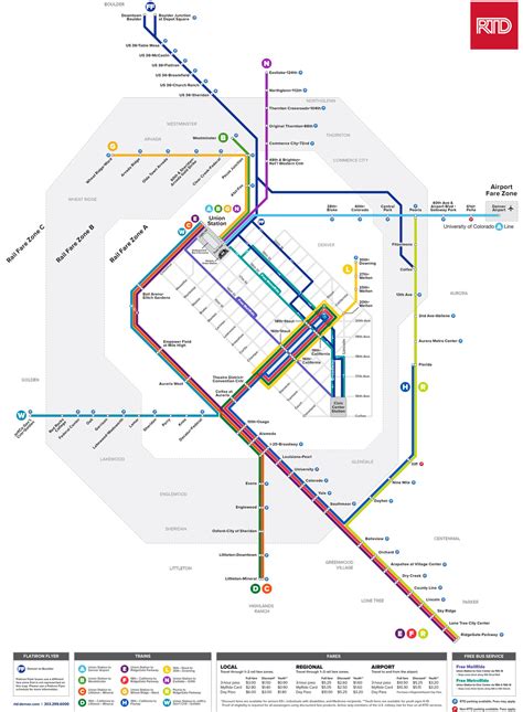 The Colorado Light Rail map : r/MapPorn