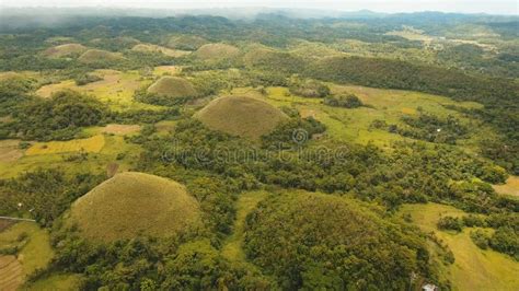 Chocolate Hills in Bohol, Philippines, Aerial View. Stock Photo - Image of green, bohol: 117136092