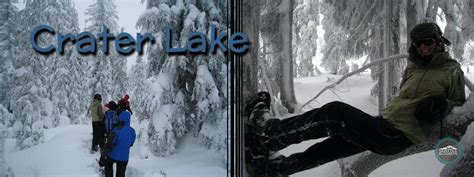 Snowshoeing at Crater Lake National Park