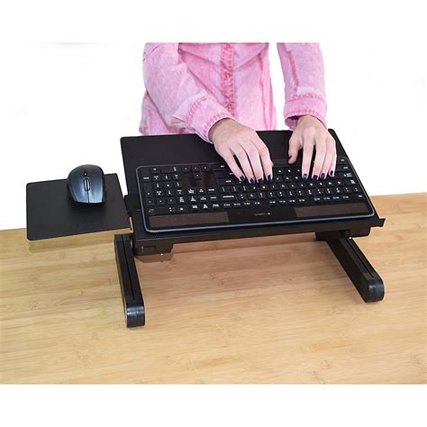 WorkEZ Adjustable Keyboard Tray & Mouse Pad | Bed Bath & Beyond ...