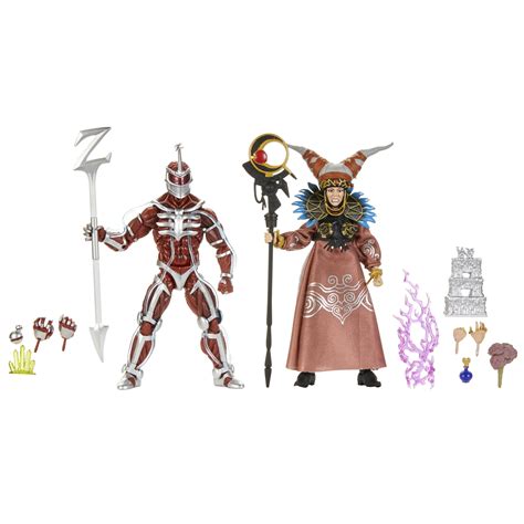 Hasbro Mighty Morphin Power Rangers Lord Zedd and Rita Repulsa ...