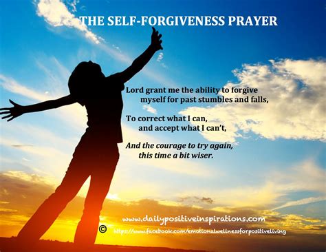 Spiritual Inspiration...: Self Forgiveness Prayer...