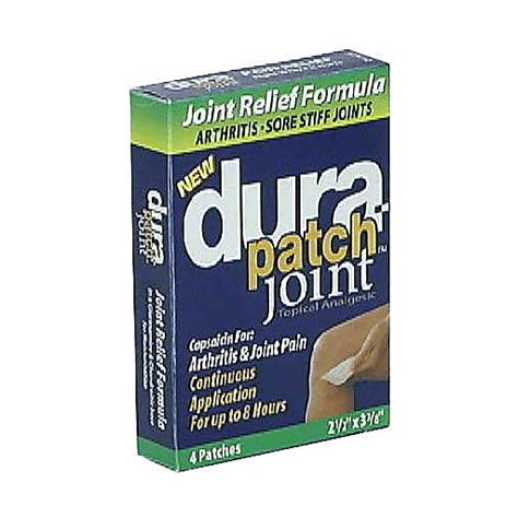 Dura Patch Topical Analgesic Patches, Joint Relief Formula | Stuffing | Foodtown