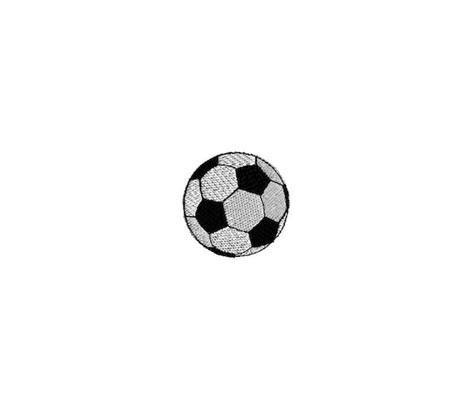 Mini Soccer Ball Machine Embroidery Design INSTANT DOWNLOAD | Etsy