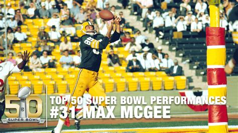 #31: Max McGee Super Bowl I Highlights | Top 50 Super Bowl Performances ...