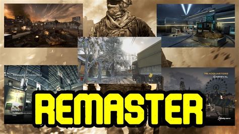 5 Maps Call of Duty NEEDS TO REMASTER - YouTube