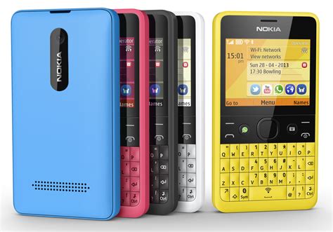 Nokia Asha 210 - nowy telefon z klawiaturą QWERTY