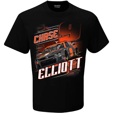 Chase Elliott #9 2020 Hooters Camber T-shirt | Shop the Hendrick ...