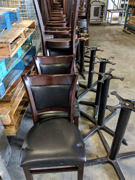 Restaurant Chairs - Lot of 42, Used, Decent Condition - very little damage, Location: 14