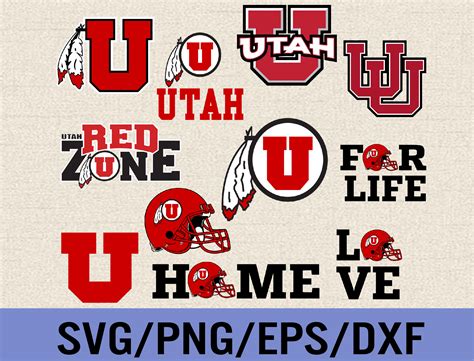 Utah Utes svg, bundle logo, svg, png, eps, dxf, n-c-aa logo | Inspire ...