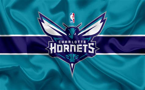 Download wallpapers Charlotte Hornets, basketball club, NBA, emblem, logo, USA, National ...