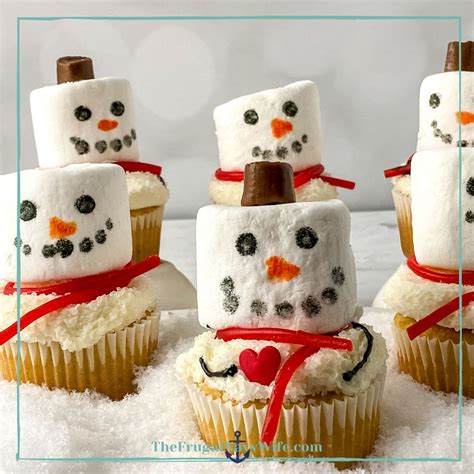 Melting Snowman Cupcakes - The Frugal Navy Spouse - bucketlistph