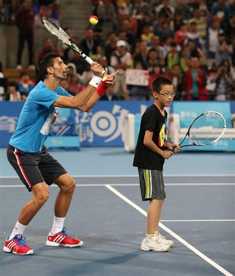 Novak Djokovic Attends Charity Event in Beijing (PICS AND VIDEO INSIDE)