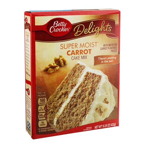 Carrot Cake Mix Betty Crocker | The Cake Boutique