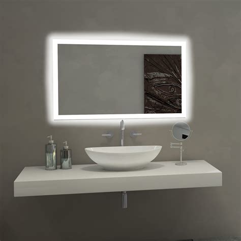 Paris Mirror Rectangle Bathroom Mirror with LED Backlights - Walmart.com