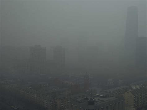 China's Smog Is So Bad No One Noticed A Factory Was On Fire