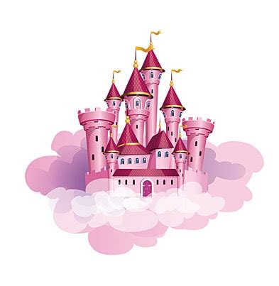 Pink Castle PNG Transparent Images Free Download | Vector Files | Pngtree